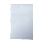 ID Card Pouch Portrait A6 110 x 150mm Clear image