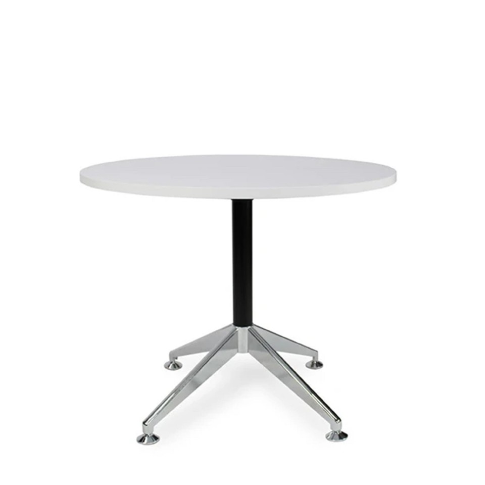 Eiffel Round Meeting Table 1200mm Diameter White Top