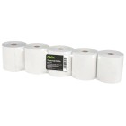 Okin Bond Machine Paper 2 Ply 76 x 76mm White/Yellow Each image