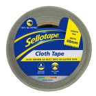 Sellotape 4706B Cloth Black 48mmx10m image