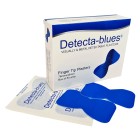 DTS Medical Detecta-blues Metal Detectable Fingertip Plasters Box Of 50 image