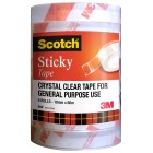 Scotch 502 Office Tape 18mm x 66m Pack 8 image