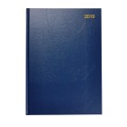 NXP 2024 Hardcover Diary A4 2 Days To Page Navy image