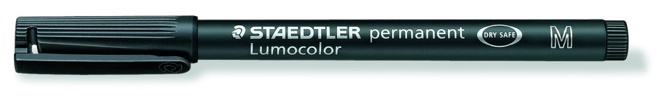 Staedtler Lumocolor Overhead Projection Pen Permanent Medium Black