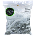 Dixon Rubber Bands No.64. 6.4 mm x 89 mm Bag 500g image