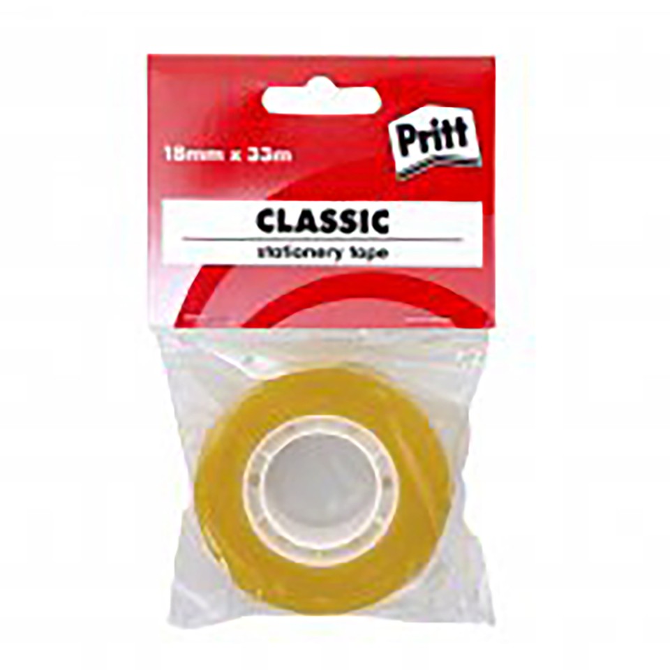 Pritt P1801018 Classic Tape 18mmx33m