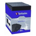 Verbatim Dvd Black 25 Pack Slim Dvd Cases image
