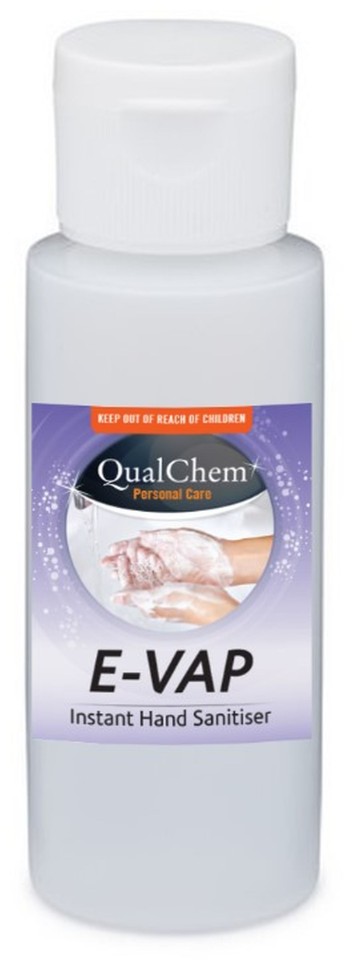 E-vap Premium NZ Made Hand Sanitiser Flip Top Cap 60-65ml