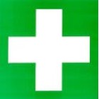 First Aid Sticker Large 210 x 210mm image
