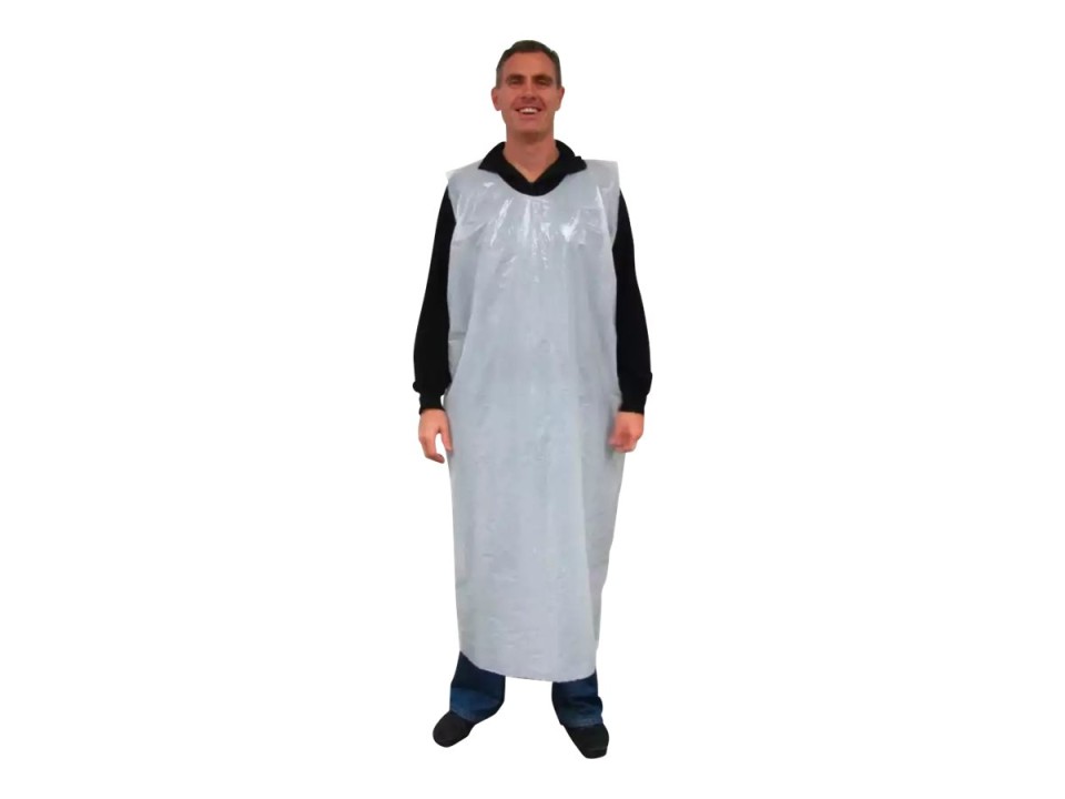 Dalton Disposable Sleeveless Poncho Ctn 250