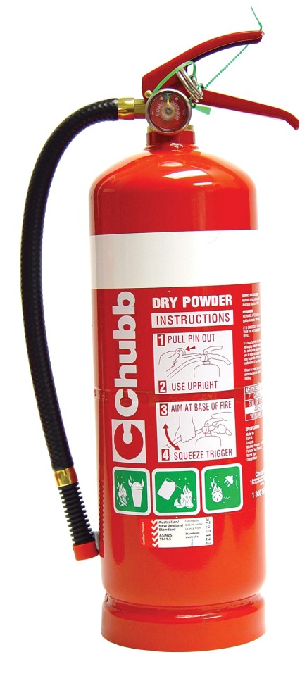 Chubb Dry Powder Fire Extinguisher 4.5kg