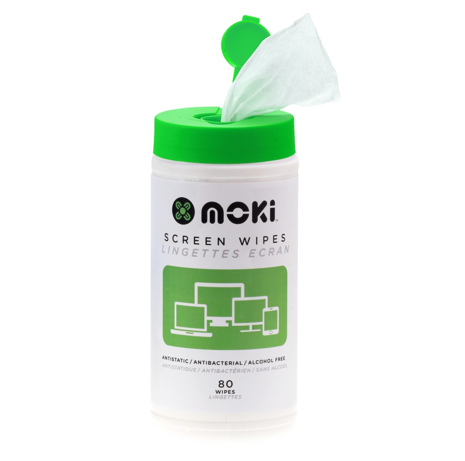 Moki Screen Wipes Tub Of 80