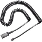 Poly Plantronics U10P-S Handset Audio Cable Adapter image