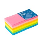 NXP Self-Adhesive Sticky Notes Removable 76x76mm Bright Colours Pack 12