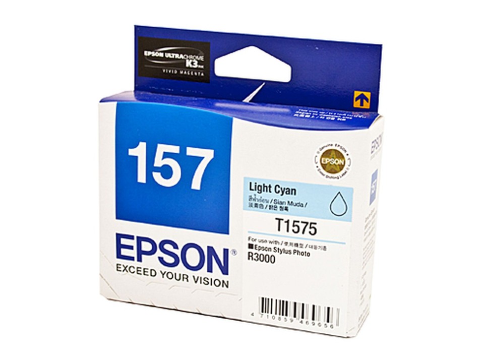 Epson T1575 Light Cyan Ink Cartridge R3000