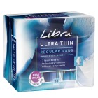 Libra Sanitary Pads Ultra Thin Wings Regular 14 Pads per Pack Carton of 6