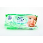 Silk Fragrance Free Baby Wipes Pack of 80 image