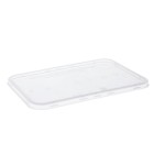 Uni-Chef PP Rectangle Lid to suit 500ml to 1000ml Carton of 500 image
