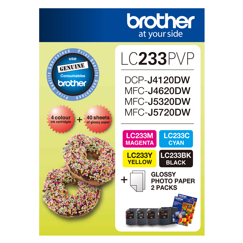 Brother Photo Value Pack LC233PVP