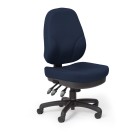 Knight Plymouth Task Chair 3 Lever High Back Navy image