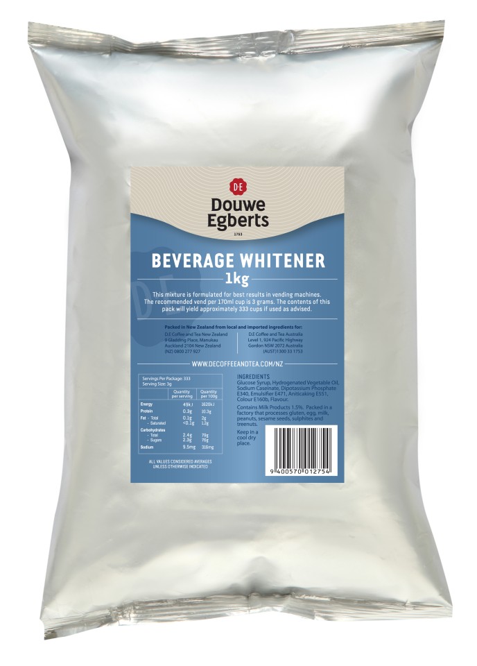 Douwe Egberts Whitener Vending 1kg