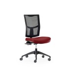 Knight Urban Mesh Back Chair Nylon Base Chilli Red image