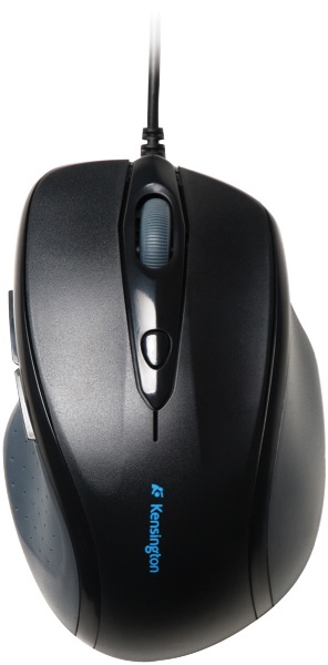 Kensington Pro Fit Full-Size Wired USB Mouse Black