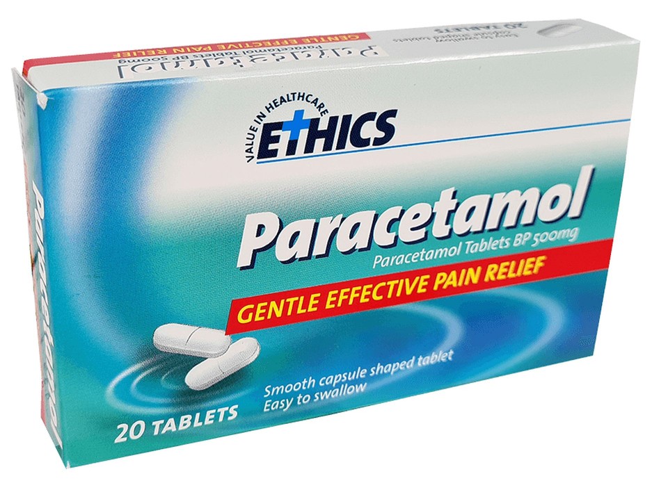 Ethics 500mg Paracetamol Tablets