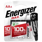 Energizer Max AA Battery Alkaline Pack 4 image