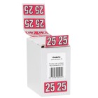 Codafile Lateral File Labels Year 2025 19mm Roll 500 image