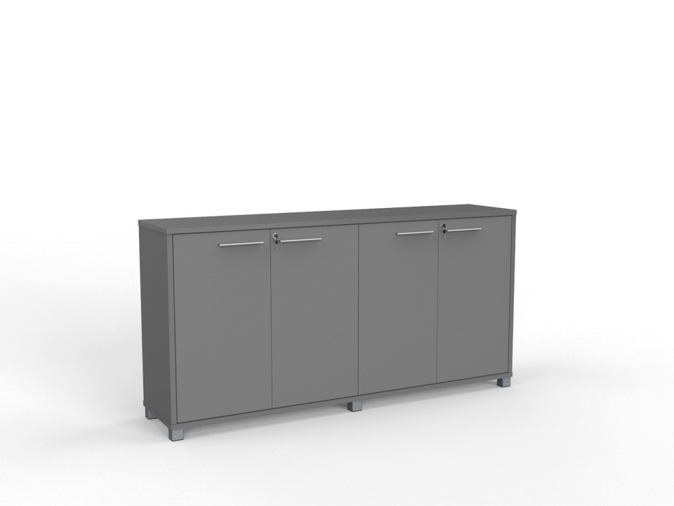 Cubit QK Credenza 1800Wx900Hmm Silver