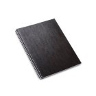 Leathergrain Binding Covers A4 300gsm Black Pack 100 image