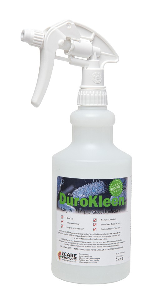 DuroKleen Long Term Antimicrobial Disinfectant 750ml Spray Bottle