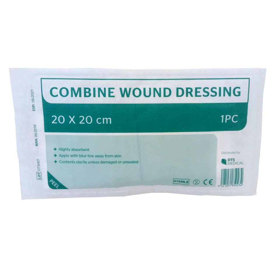 Combine Wound Dressing 200 X 200mm 