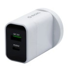 Moki Wall Charger Pd Type-c 20w + Usb Qc 3.0 image