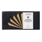 Sharp Lunch Napkins 2 Ply 4 Fold Black Carton of 3000 image