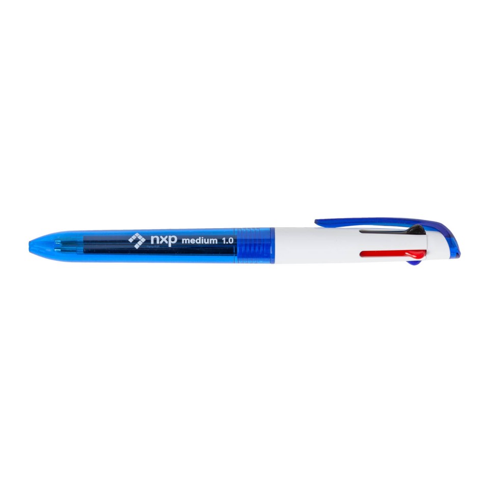 NXP Ballpoint Pen Retractable 1.0mm 4 Colour