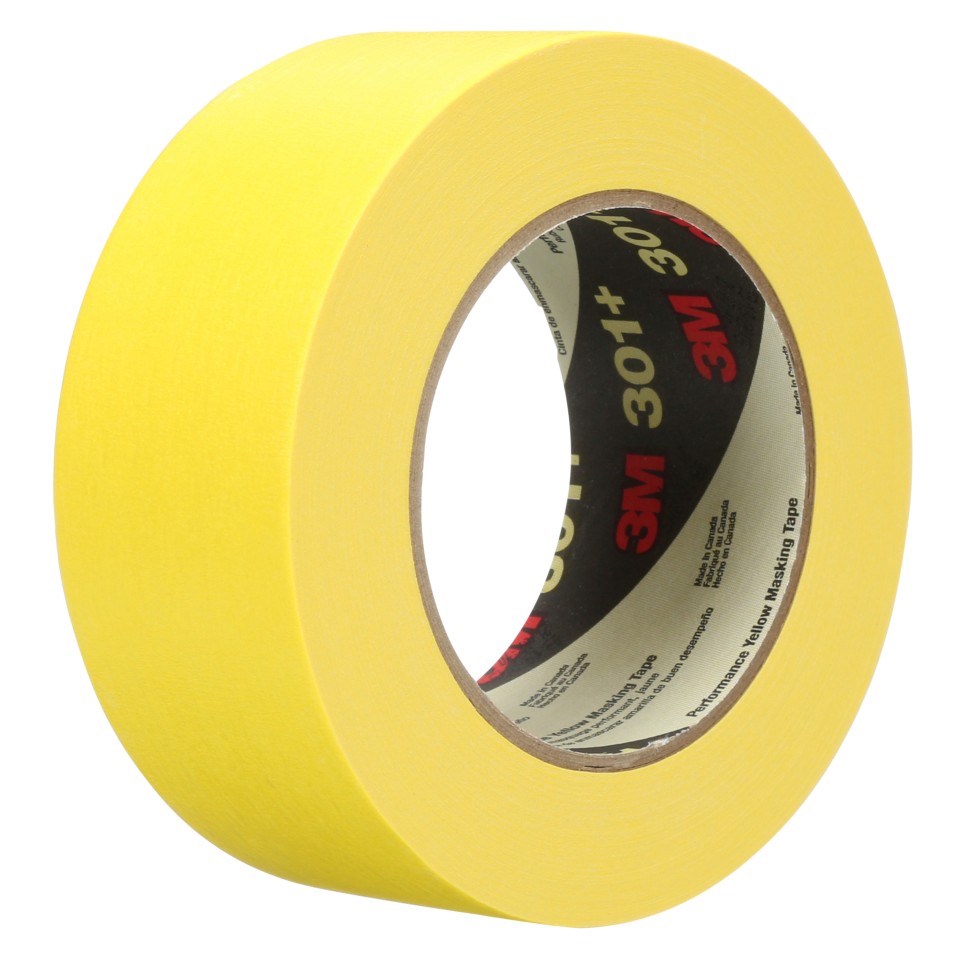 Scotch 301+ Performance Masking Tape 36mm X 55m Yellow