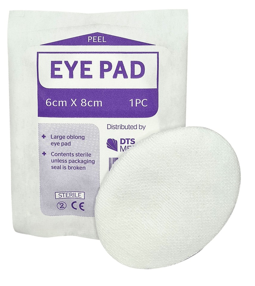 Sterile Eye Oval Pads