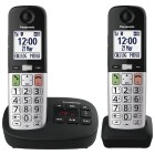 Panasonic Cordless Phone With Large Button 2 Pack image