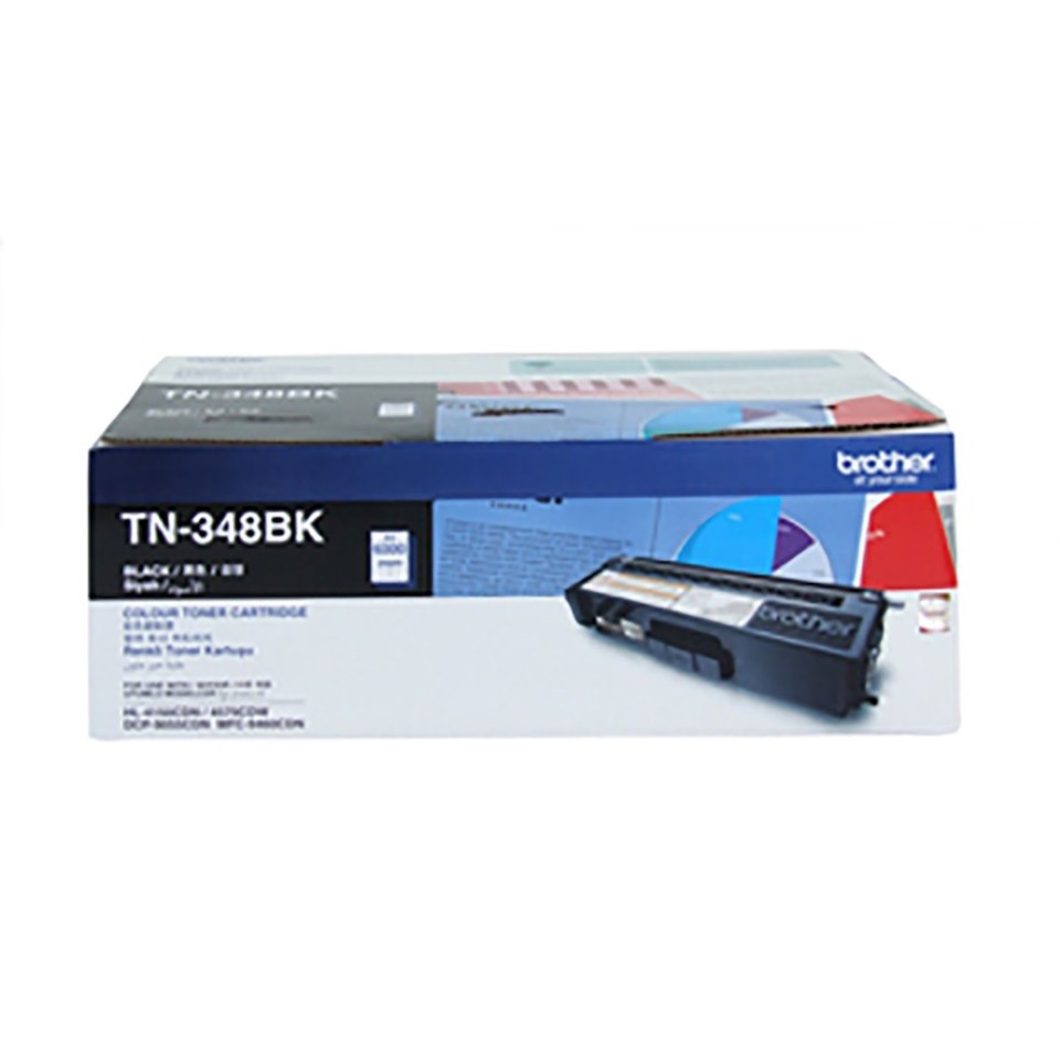 Brother TN348BK Laser Toner Cartridge Black