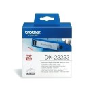 Brother Labelling Tape Continuous QL DK-22223 50mm x 30.48m Black On White image