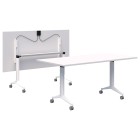 Pryme Flip Table 1600x800 Snow/white image