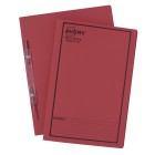 Avery Red Spiral Spring Action File with Black Print - Foolscap - 355 x 241 mm image