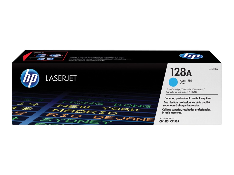 HP LaserJet Toner Cartridge 128A Cyan