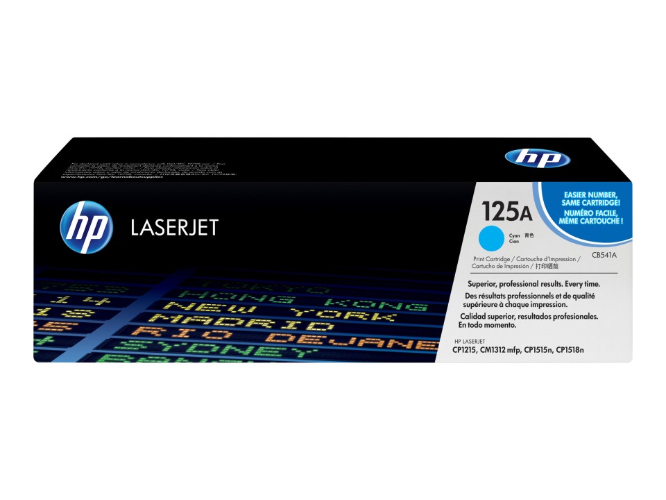 HP LaserJet Toner Cartridge 125A Cyan