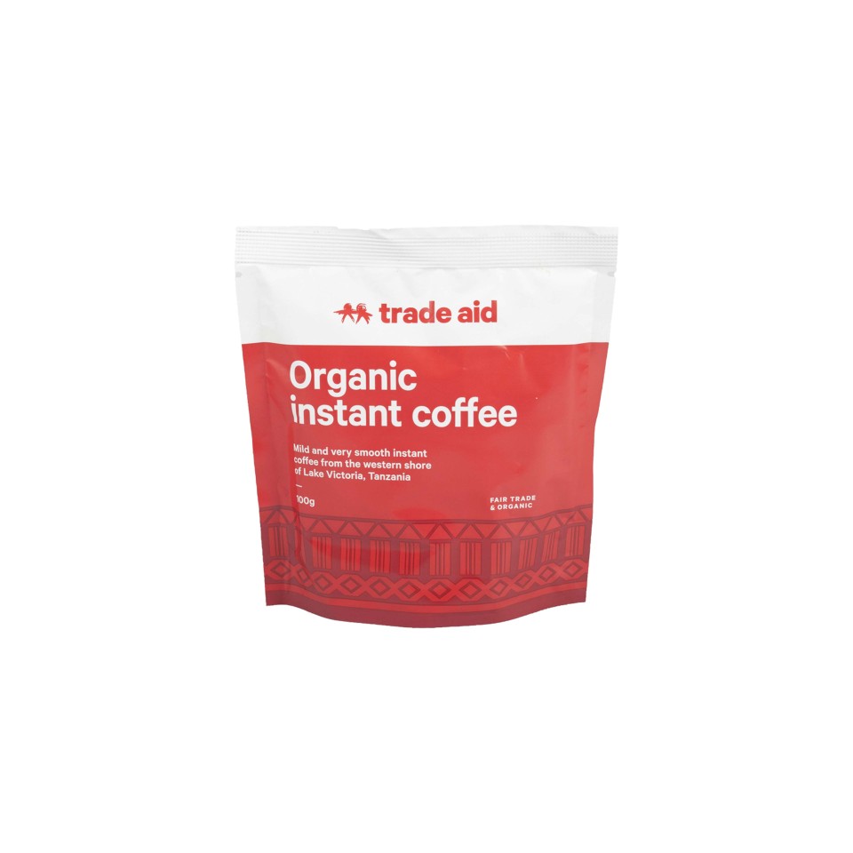 Trade Aid Instant Coffee Powder Pack 100g