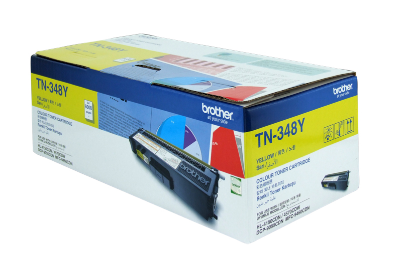 Brother Toner Cartridge TN-348Y Yellow