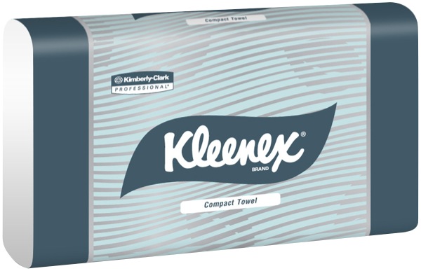 Kleenex Compact Hand Towel White 90 Sheets per Pack 4440 Carton of 24