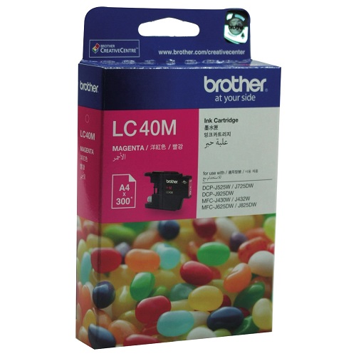 Brother Ink Cartridge LC40M Magenta